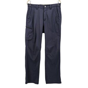 Mountain Khakis Mens 32X30 Pants Relaxed Fit Nylon Dark Gray Stretch Outdoors